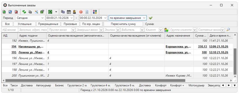 Файл:Выполненные заказы качество вождения.png